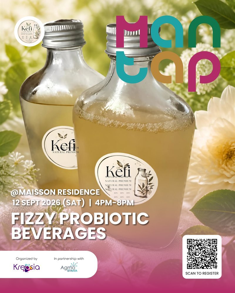 Fizzy Probiotic Beverages by Kefi